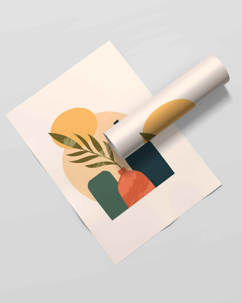 Minimalist - Minimal Art Frame For Wall Decor- Funkydecors Xs / Roll Posters Prints & Visual Artwork