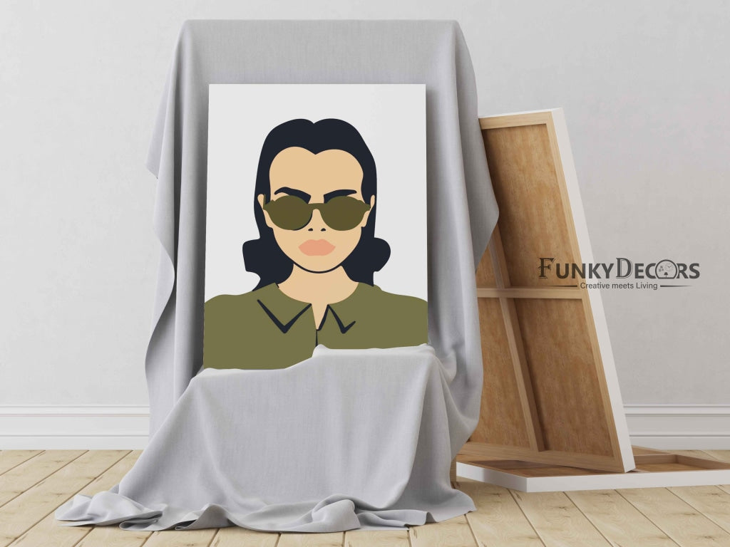 Minimalist Portrait Art Frame For Wall Decor- Funkydecors Posters Prints & Visual Artwork
