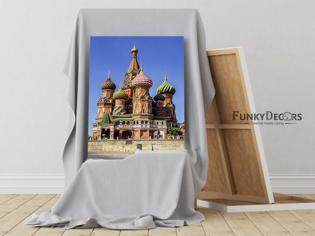 Moscow - Architectural Art Frame For Wall Decor- Funkydecors Posters Prints & Visual Artwork