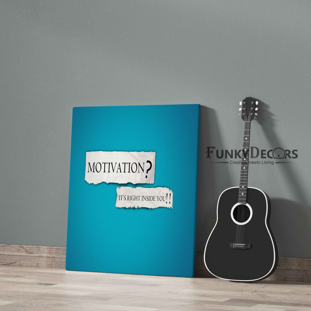 Motivational Quotes Art Frame For Wall Decor- Funkydecors Posters Prints & Visual Artwork