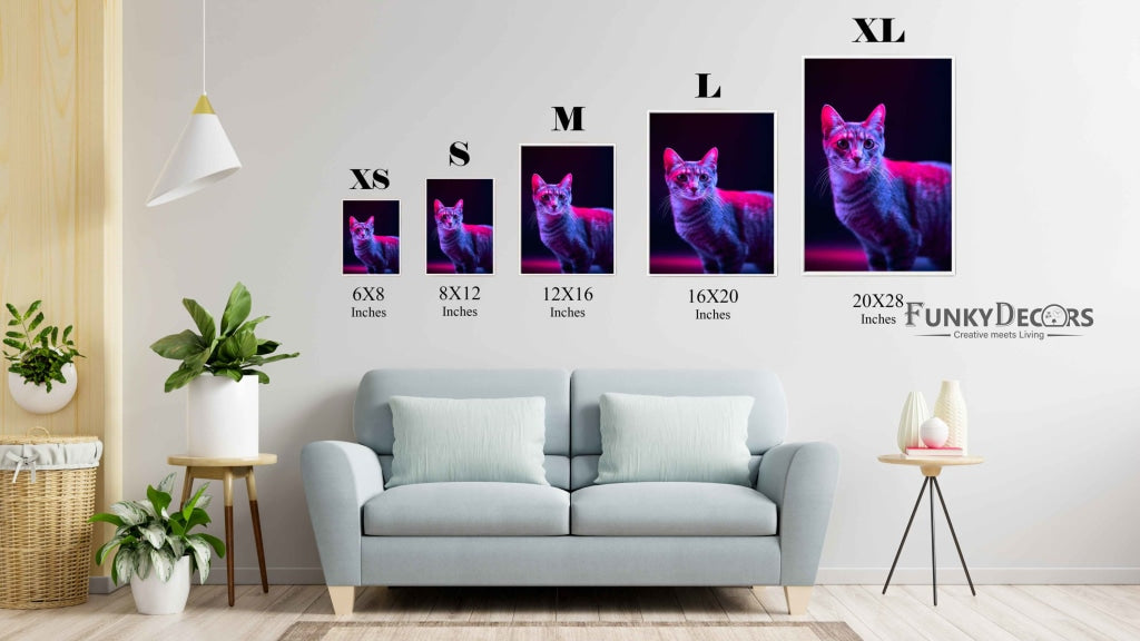 Picturesque - Animal Art Frame For Wall Decor- Funkydecors Posters Prints & Visual Artwork