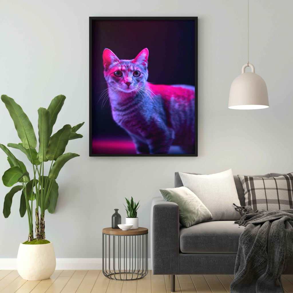 Picturesque - Animal Art Frame For Wall Decor- Funkydecors Xs / Black Posters Prints & Visual