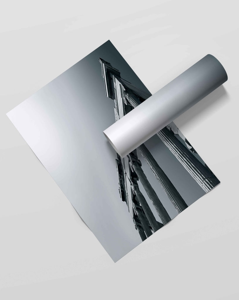 Pillar Achromatic Art Frame For Wall Decor- Funkydecors Xs / Roll Posters Prints & Visual Artwork