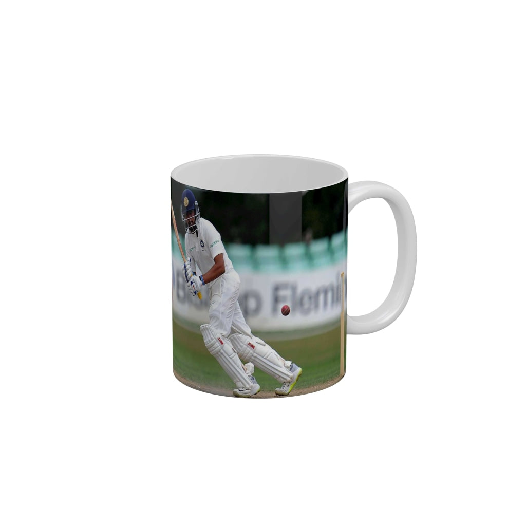 Prithvi Shaw Delhi Capitals Coffee Ceramic Mug 350 ML-FunkyDecors