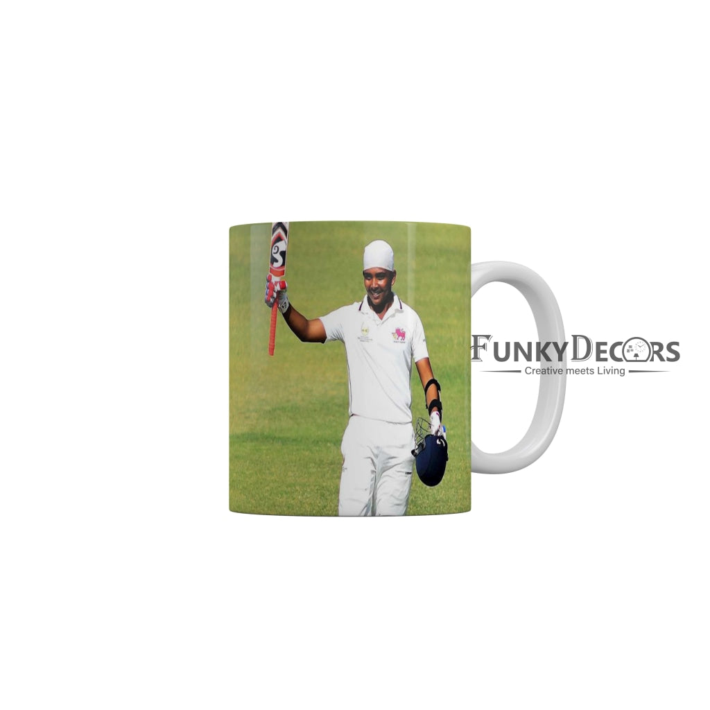 Prithvi Shaw Delhi Capitals Coffee Ceramic Mug 350 ML-FunkyDecors