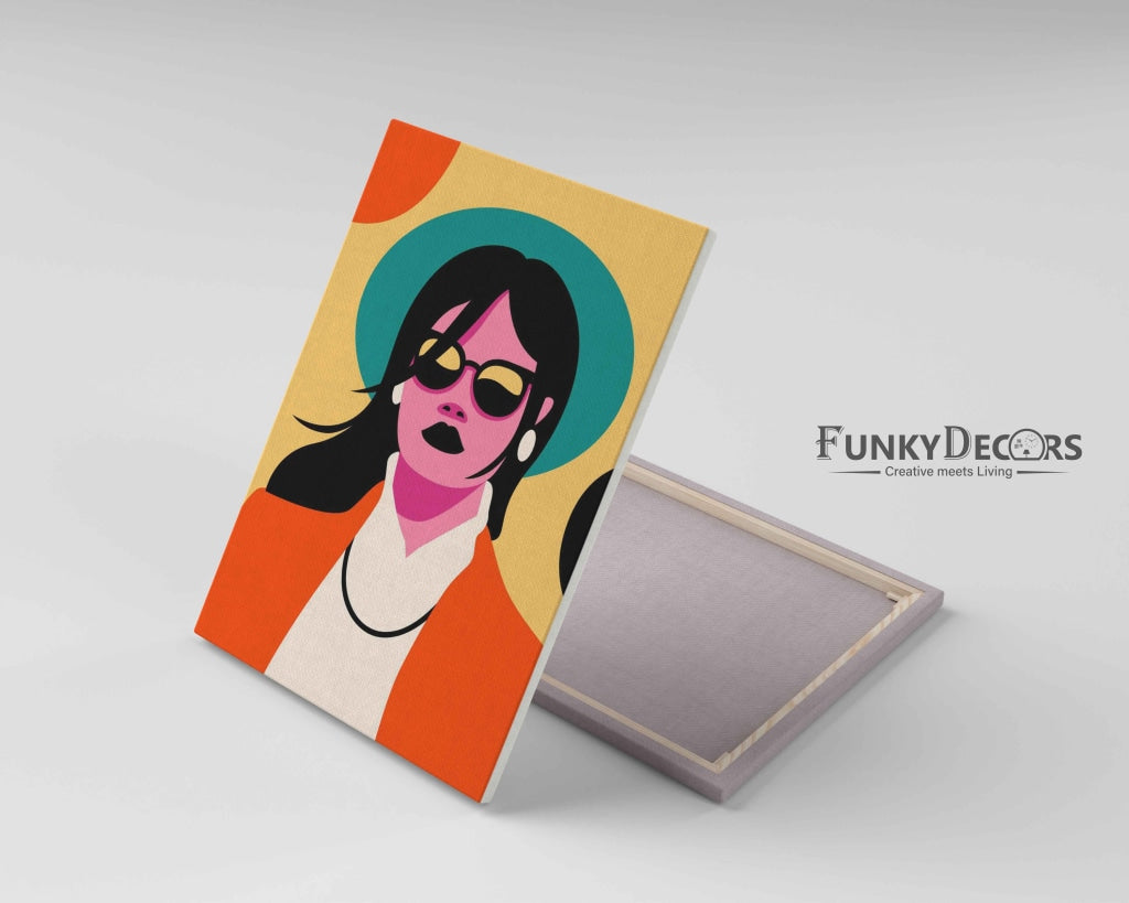 Radiant Women Portrait Art Frame For Wall Decor- Funkydecors Posters Prints & Visual Artwork