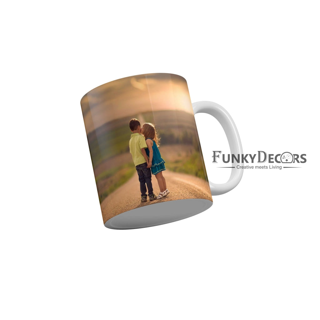 Romantic Couple Coffee Ceramic Mug 350 ML-FunkyDecors