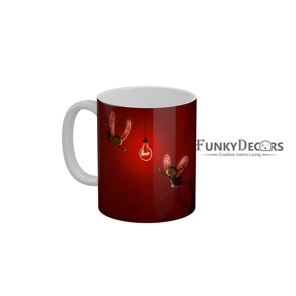 Romantic Love Coffee Ceramic Mug 350 ML-FunkyDecors