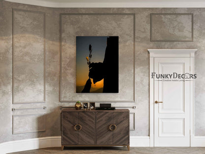 Rose - Love Art Frame For Wall Decor- Funkydecors Posters Prints & Visual Artwork