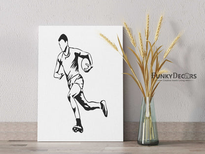 Rugby - Sports Art Frame For Wall Decor- Funkydecors Posters Prints & Visual Artwork