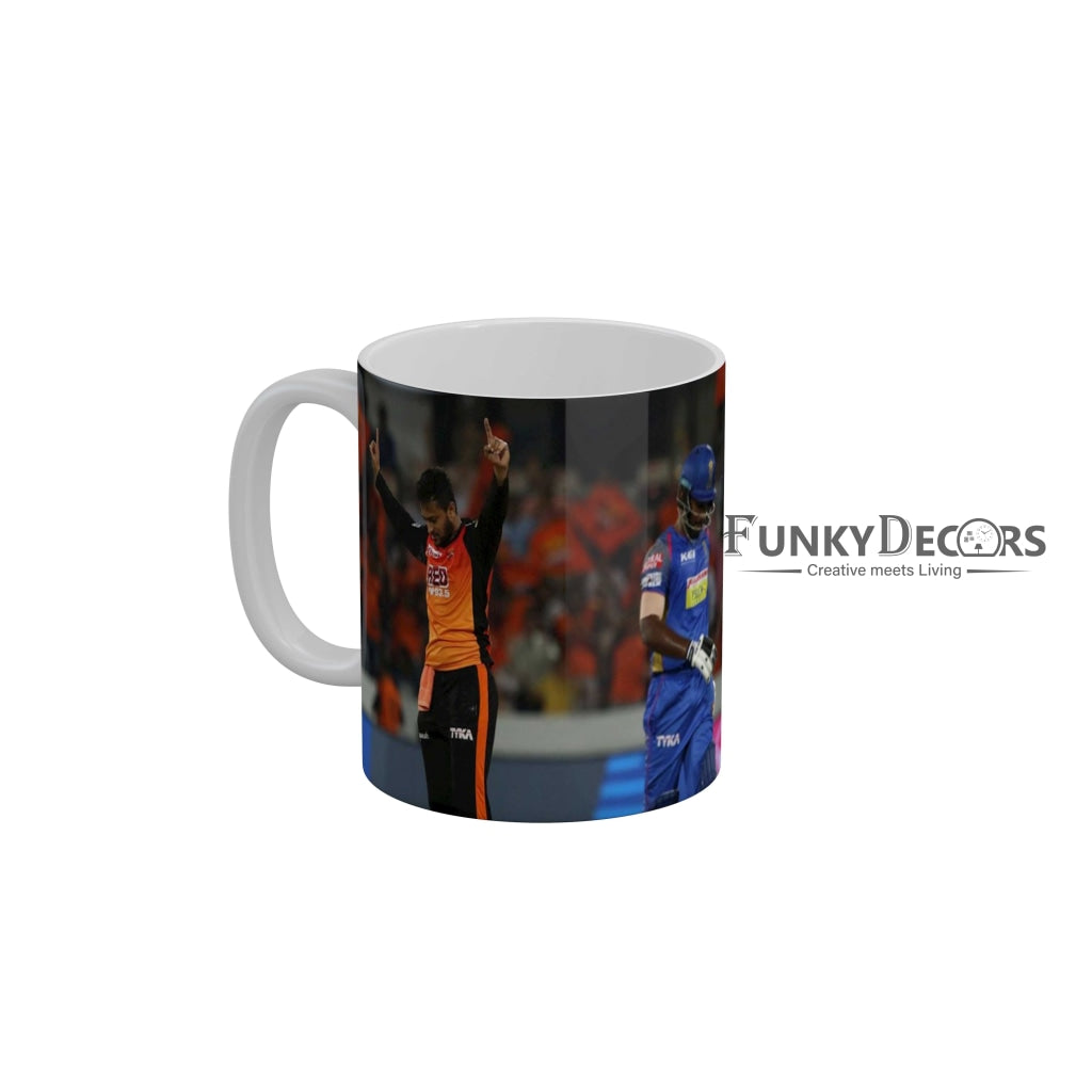 Shakib Al Hasan Sunrisers Hyderabad Coffee Ceramic Mug 350 ML-FunkyDecors
