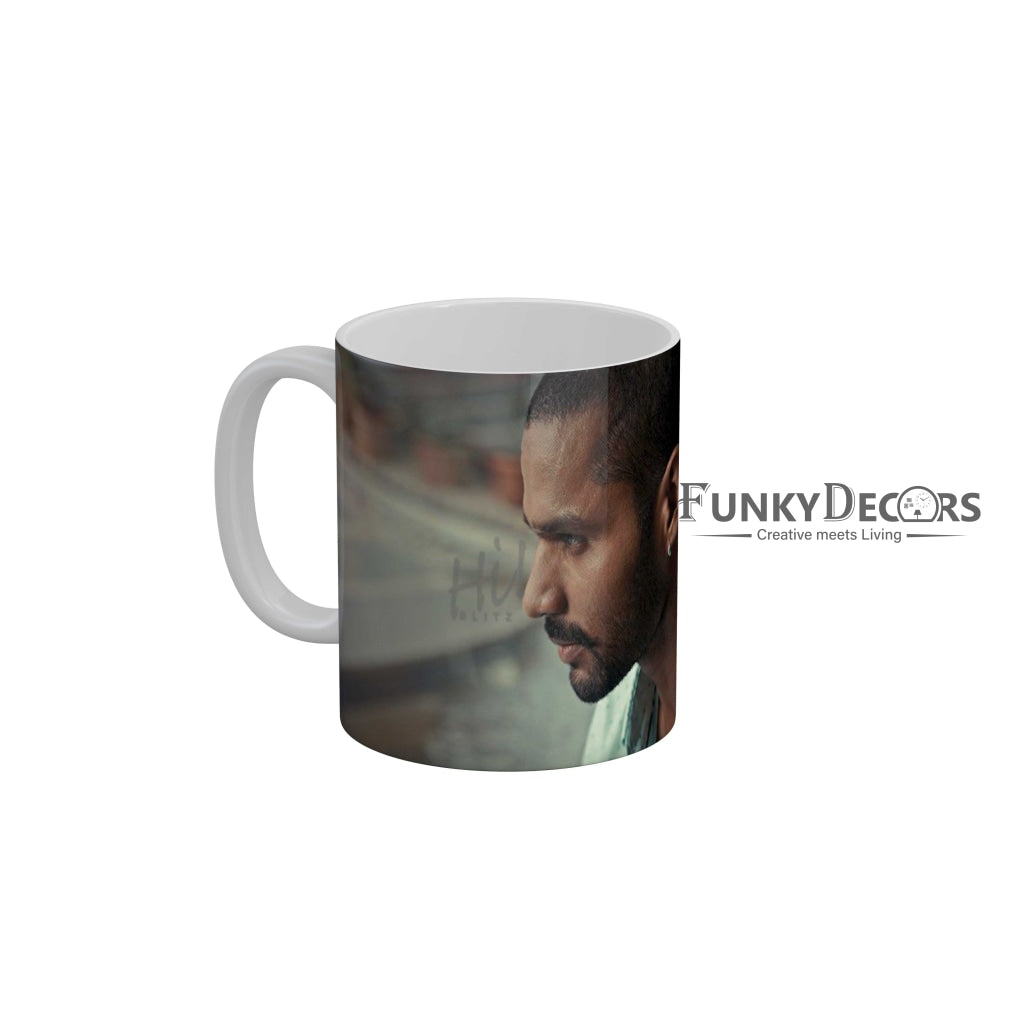 Shikhar Dhawan Delhi Capitals Coffee Ceramic Mug 350 ML-FunkyDecors