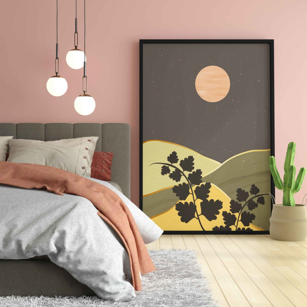 Spring Love - Nature Art Frame For Wall Decor- Funkydecors Xs / Black Posters Prints & Visual