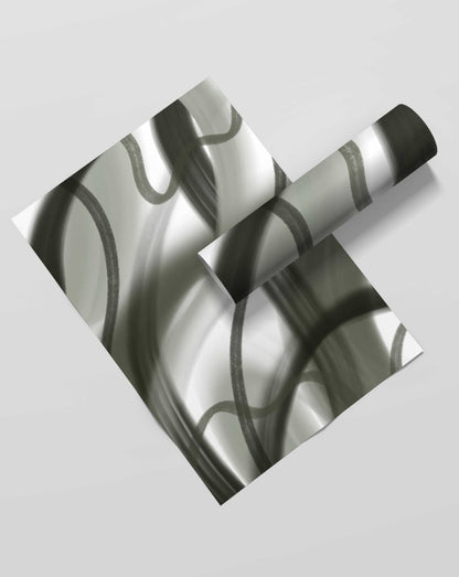 Stroke Achromatic Art Frame For Wall Decor- Funkydecors Xs / Roll Posters Prints & Visual Artwork