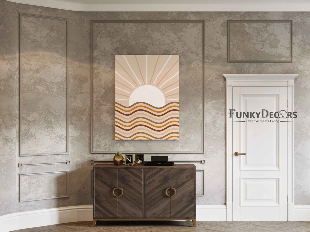 Sunrise - Nature Art Frame For Wall Decor- Funkydecors Posters Prints & Visual Artwork