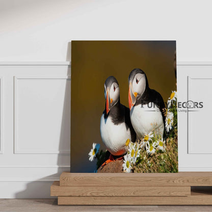 The Atlantic Puffin - Animal Art Frame For Wall Decor- Funkydecors Posters Prints & Visual Artwork