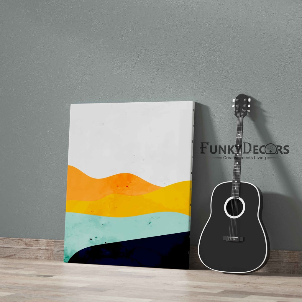 The Colour Blocks - Minimal Art Frame For Wall Decor- Funkydecors Posters Prints & Visual Artwork