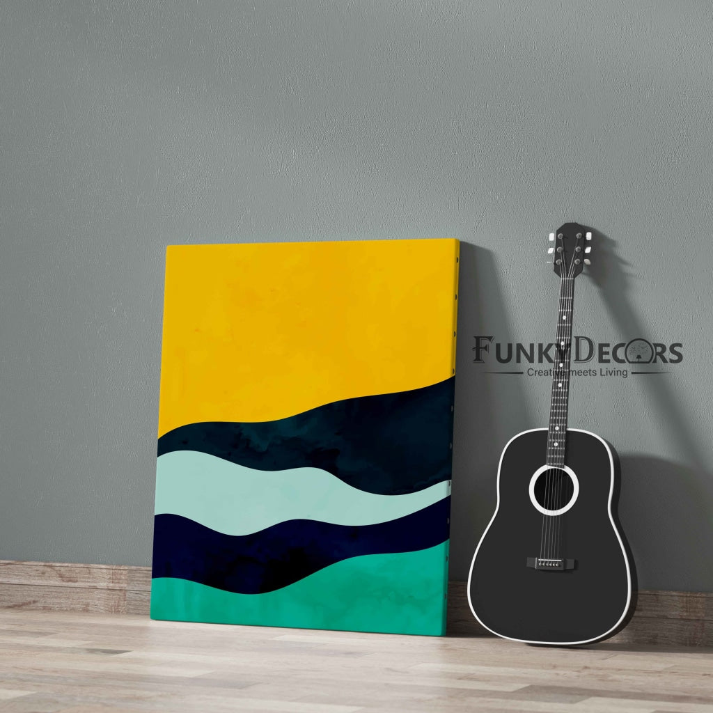 The Colour Blocks - Minimal Art Frame For Wall Decor- Funkydecors Posters Prints & Visual Artwork