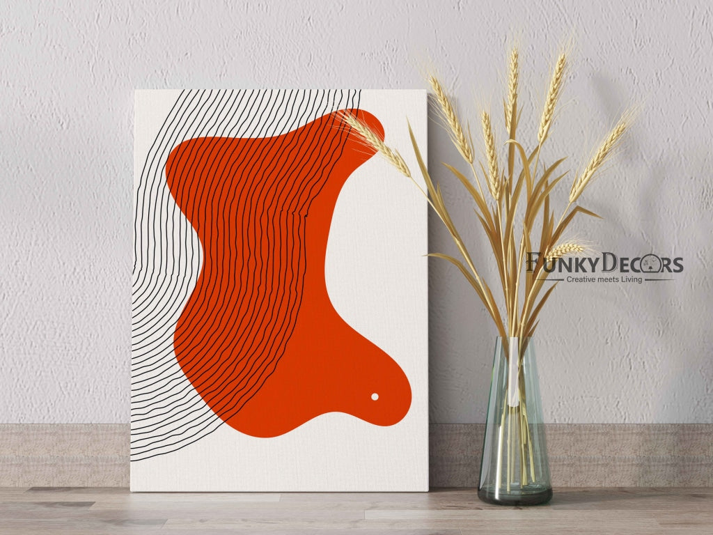 The Curvy Pathway Geometric Art Frame For Wall Decor- Funkydecors Posters Prints & Visual Artwork