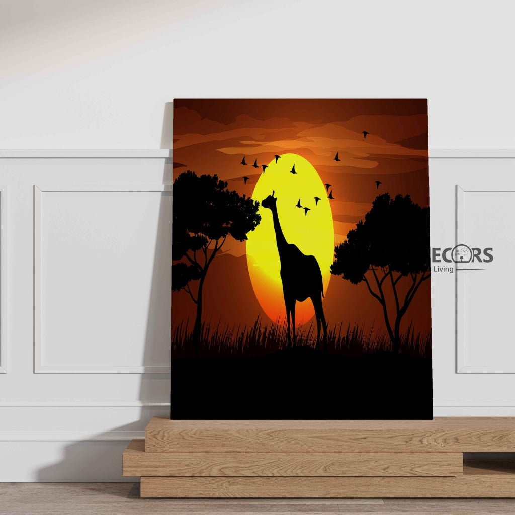 The High Riser - Animal Art Frame For Wall Decor- Funkydecors Posters Prints & Visual Artwork