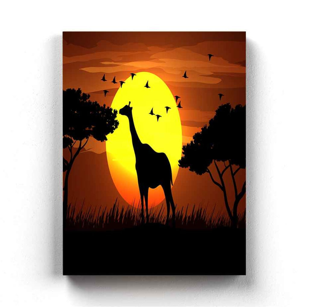 The High Riser - Animal Art Frame For Wall Decor- Funkydecors Xs / Canvas Posters Prints & Visual
