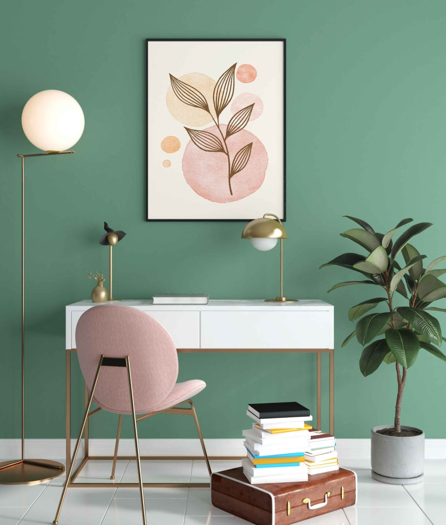 The Leaf Print - Nature Art Frame For Wall Decor- Funkydecors Xs / Black Posters Prints & Visual