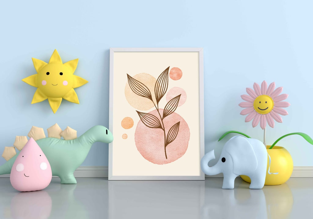 The Leaf Print - Nature Art Frame For Wall Decor- Funkydecors Xs / White Posters Prints & Visual