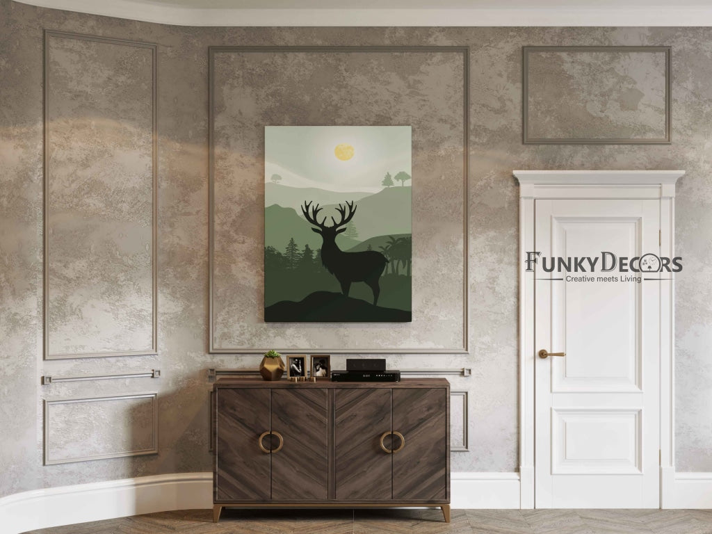 The Mountain Shades - Animal Art Frame For Wall Decor- Funkydecors Posters Prints & Visual Artwork