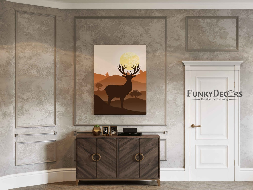 The Mountain Shades - Animal Art Frame For Wall Decor- Funkydecors Posters Prints & Visual Artwork