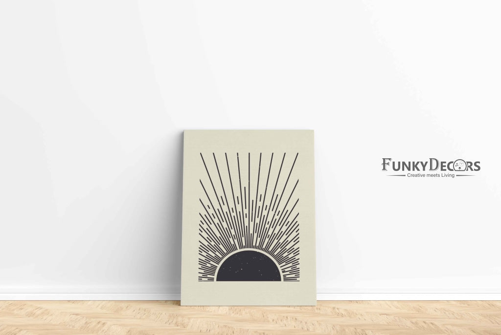 The Mystery Of Lines - Minimal Art Frame For Wall Decor- Funkydecors Posters Prints & Visual Artwork