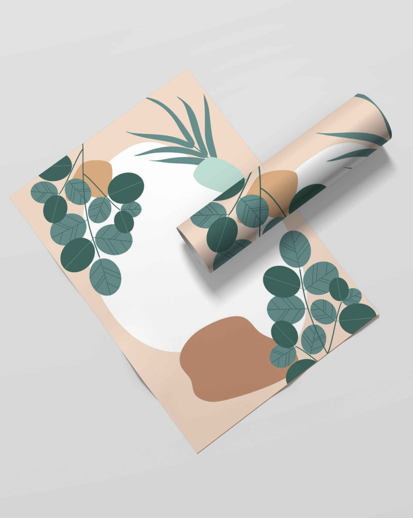 The Shade Of Green - Minimal Art Frame For Wall Decor- Funkydecors Xs / Roll Posters Prints & Visual