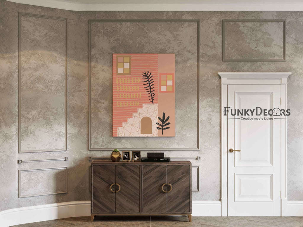 The Stroke - Abstract Art Frame For Wall Decor- Funkydecors Posters Prints & Visual Artwork