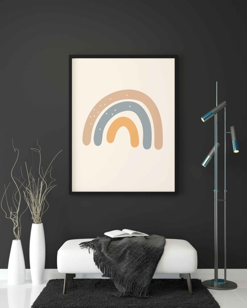 The Weather Art - Minimal Frame For Wall Decor- Funkydecors Xs / Black Posters Prints & Visual