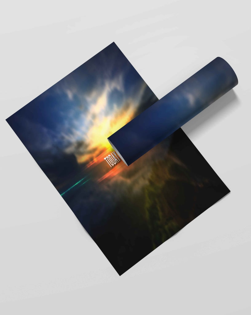 This Is Your Day - Motivation Quotes Art Frame For Wall Decor- Funkydecors Xs / Roll Posters Prints