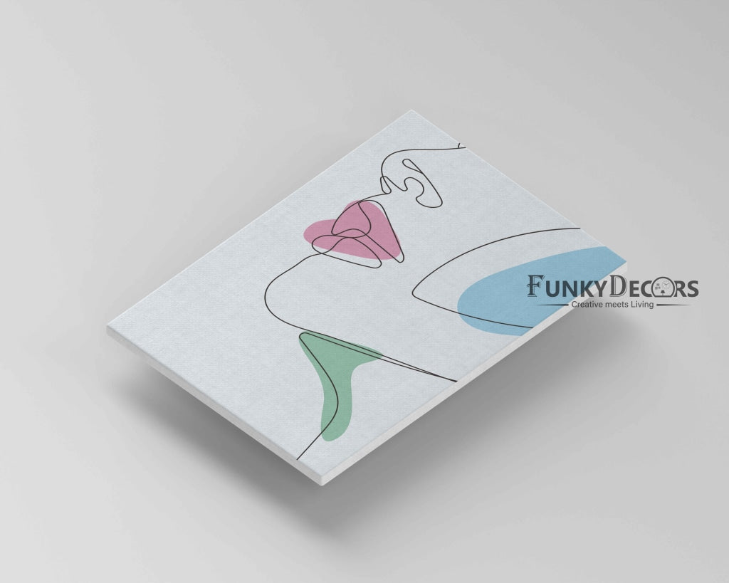 Women Line Art Frame For Wall Decor- Funkydecors Posters Prints & Visual Artwork