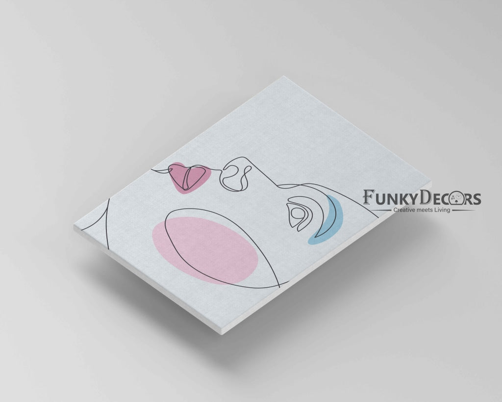 Women Line Art Frame For Wall Decor- Funkydecors Posters Prints & Visual Artwork