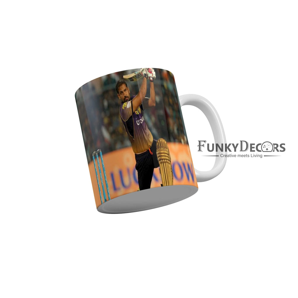 Yusuf Pathan Sunrisers Hyderabad Coffee Ceramic Mug 350 ML-FunkyDecors