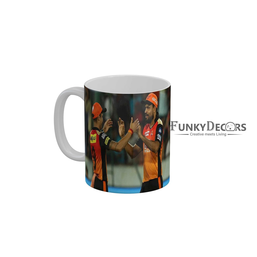 Yusuf Pathan Sunrisers Hyderabad Coffee Ceramic Mug 350 ML-FunkyDecors