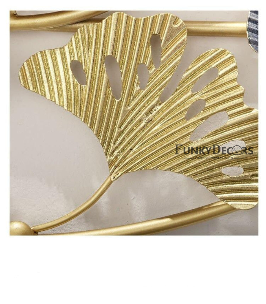 Funkytradition 3D Luxury Wall Clock Art Colorful Metal Watch Decor For Home Office And Gifts Clocks