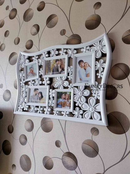 Funkytradition 4 Photos Love And Family Wall Photo Frames For Home Office Decor