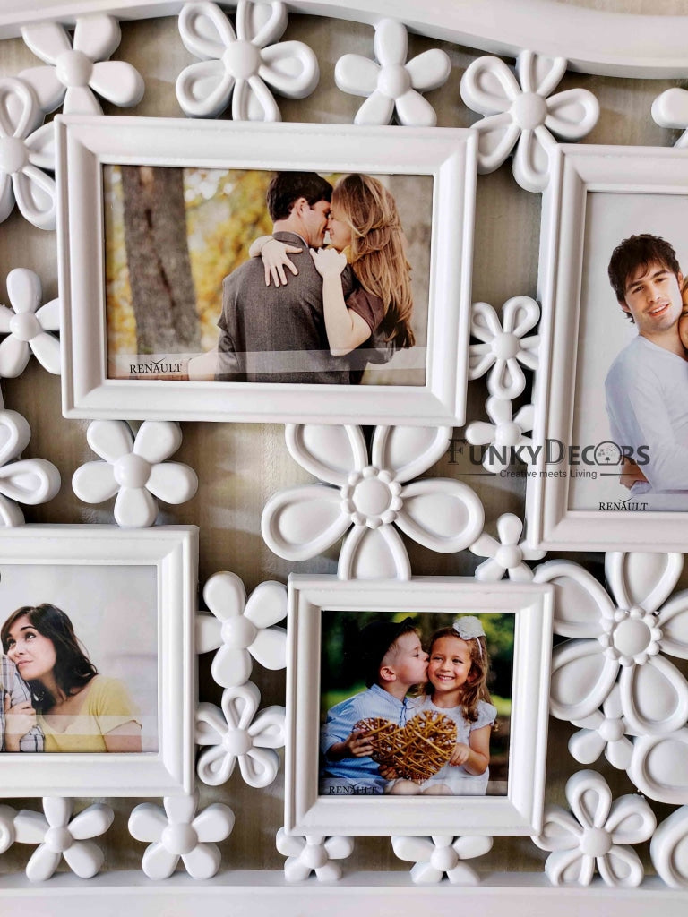 Funkytradition 4 Photos Love And Family Wall Photo Frames For Home Office Decor