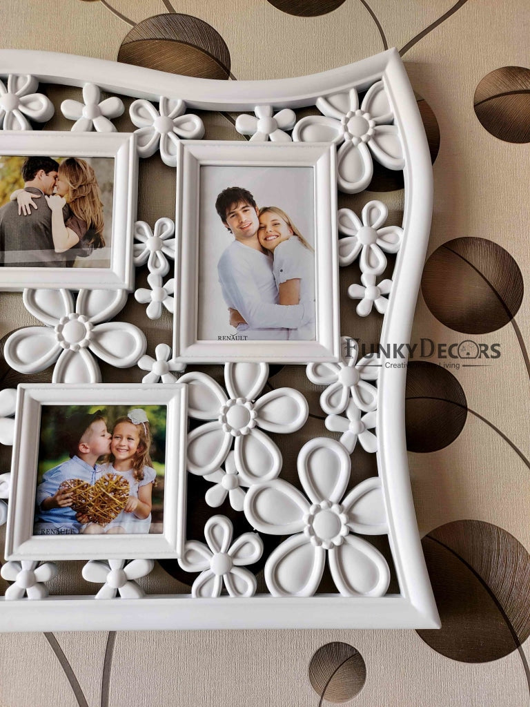 Funkytradition 4 Photos Love And Family Wall Photo Frames For Home Office Decor