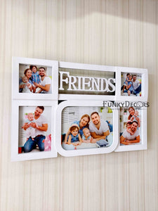 Funkytradition 5 Photos Friends And Love Wall Photo Frames For Home Office Decor