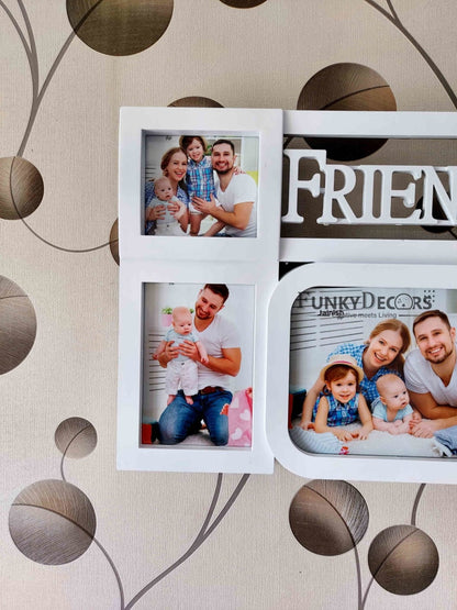 Funkytradition 5 Photos Friends And Love Wall Photo Frames For Home Office Decor