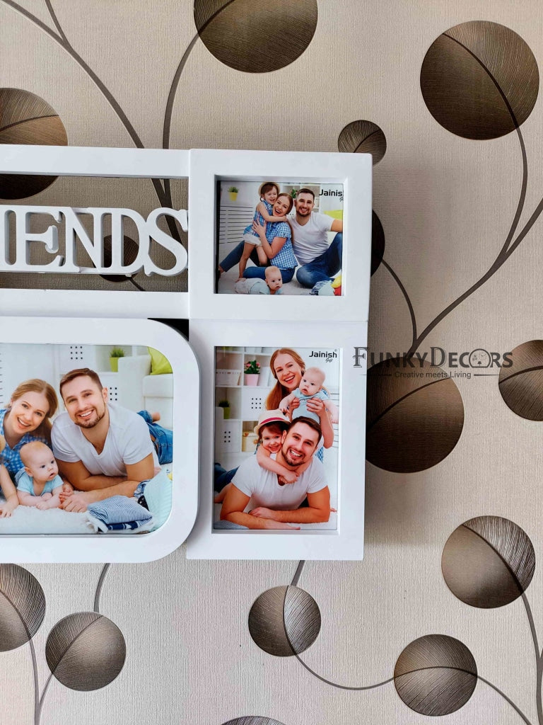 Funkytradition 5 Photos Friends And Love Wall Photo Frames For Home Office Decor