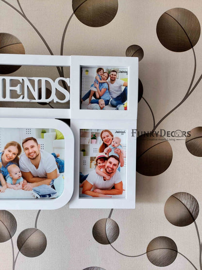 Funkytradition 5 Photos Friends And Love Wall Photo Frames For Home Office Decor
