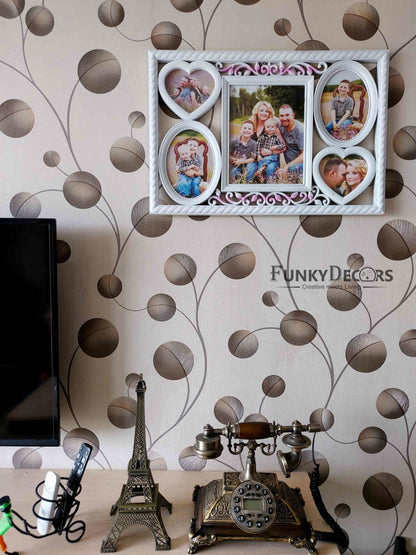 Funkytradition 5 Photos Friends Family And Love Wall Photo Frames For Home Office Decor