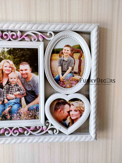 Funkytradition 5 Photos Friends Family And Love Wall Photo Frames For Home Office Decor
