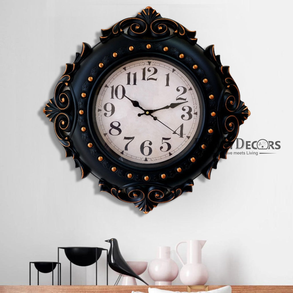 Funkytradition Designer Wall Clock Watch Décor For Home Office Decor And Gifts 62 Cm Tall Clocks
