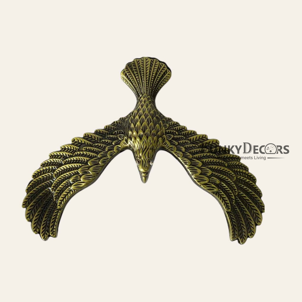 FunkyDecors Eiffel Tower Statue With Balance Eagle Metal Showpiece | Birthday Anniversary Gift
